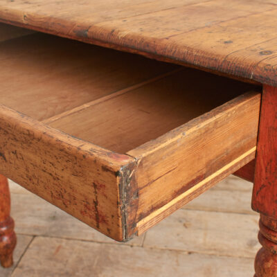 Antique Victorian Farmhouse Kitchen Table