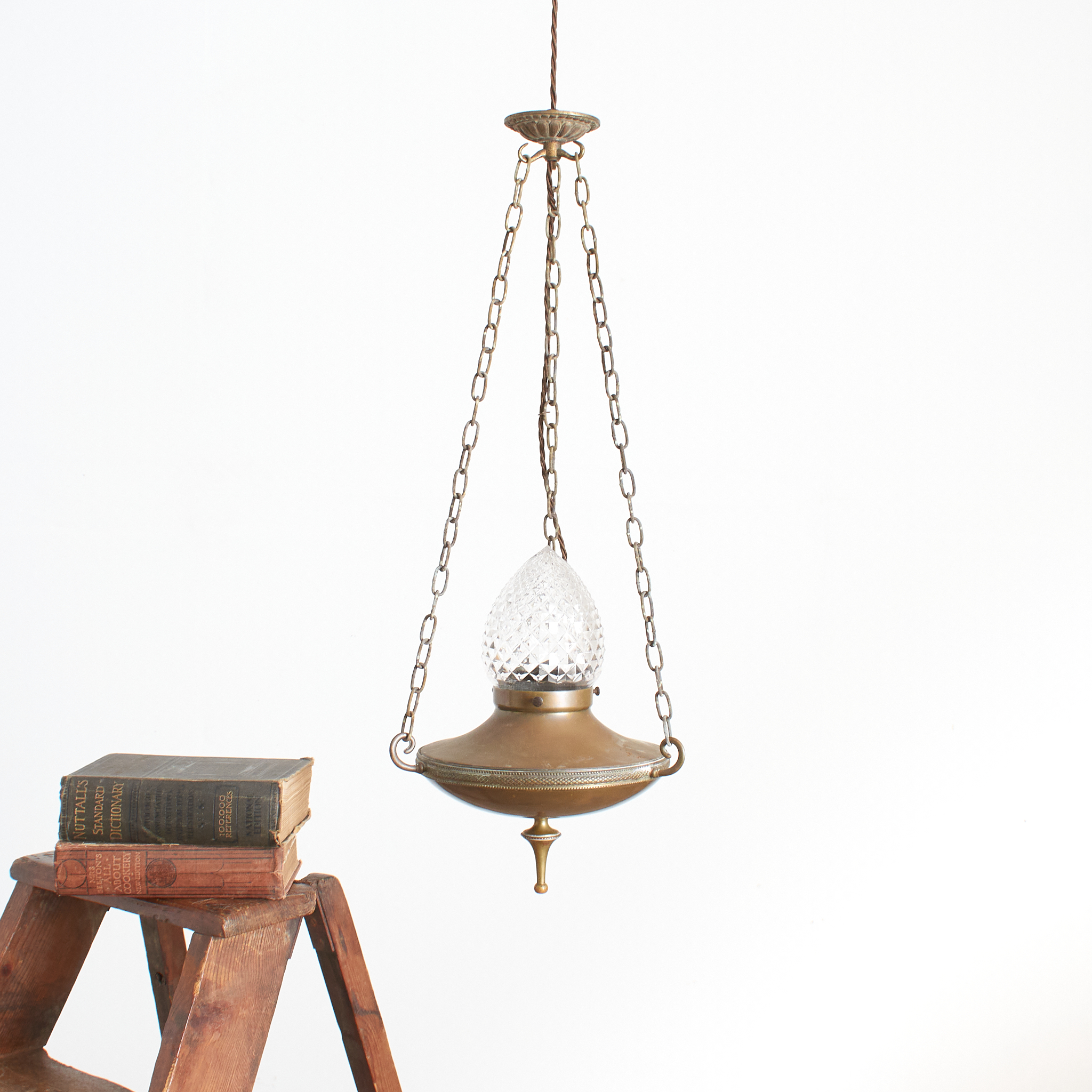 Antique Church Sanctuary Pendant Light
