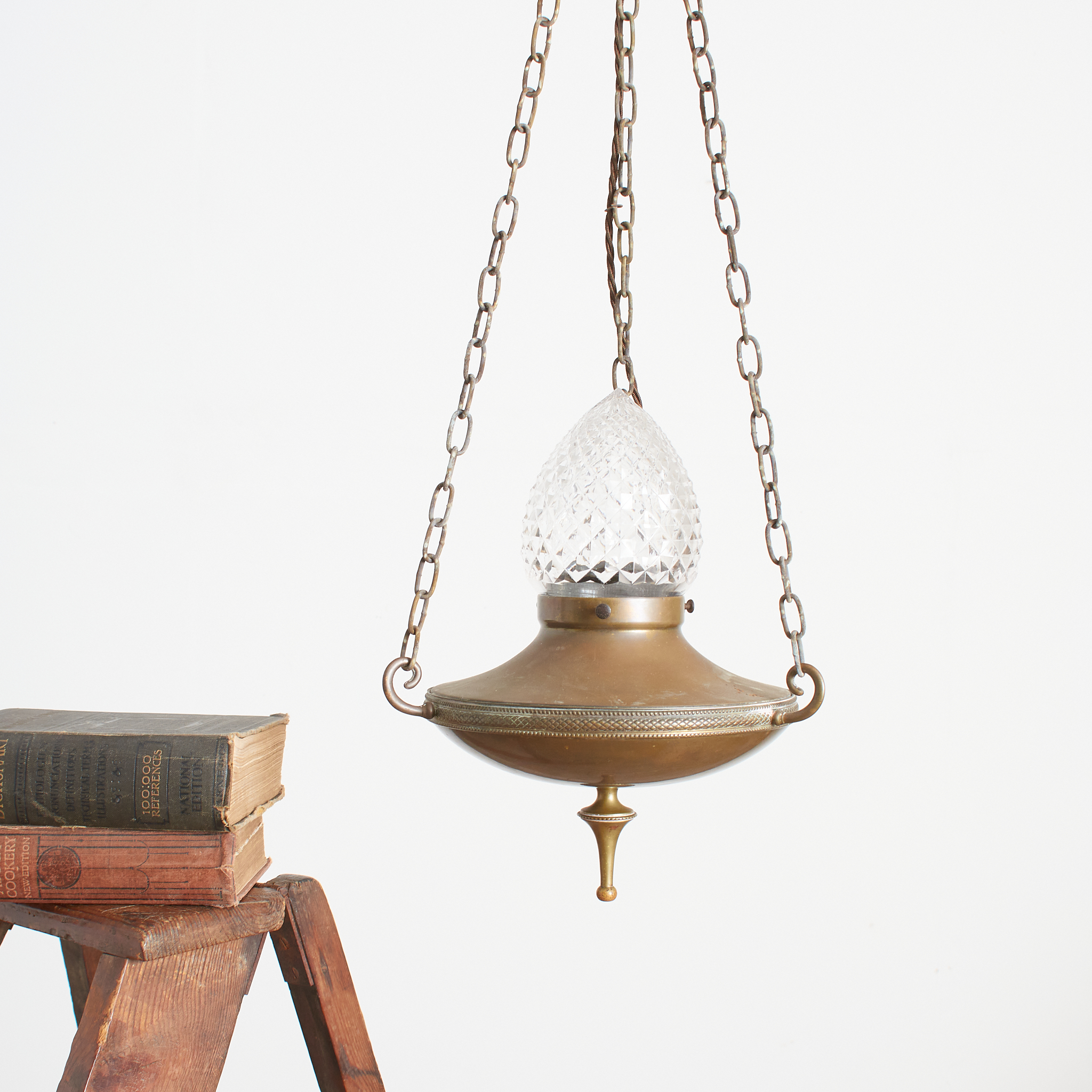 Antique Church Sanctuary Pendant Light