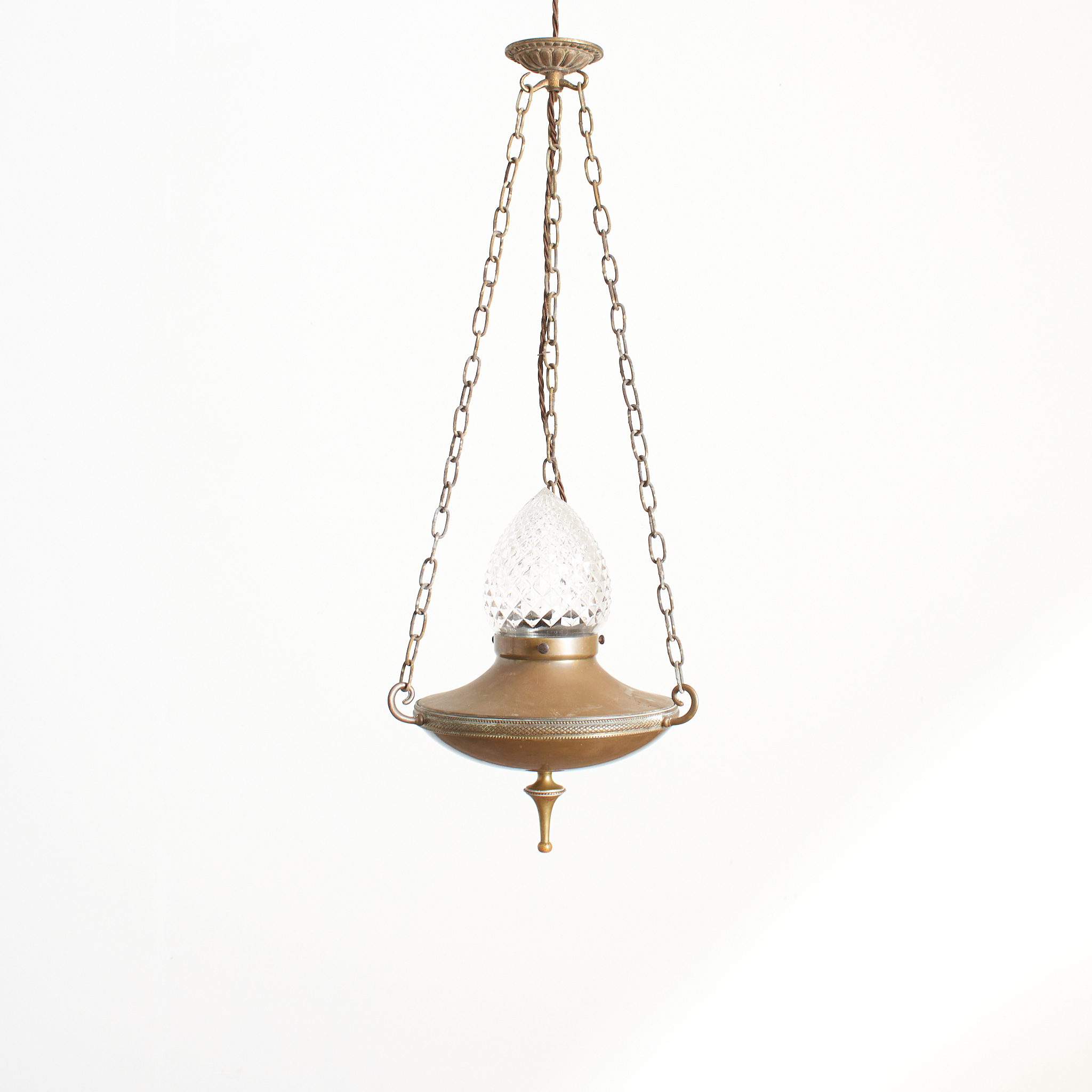 Antique Church Sanctuary Pendant Light