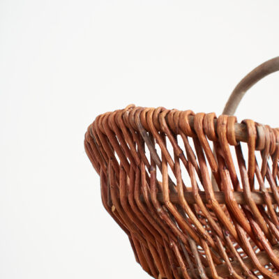 Small Vintage Wicker Garden Basket