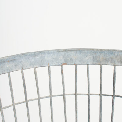 Small Vintage Rustic Wire Storage Potato Basket - C