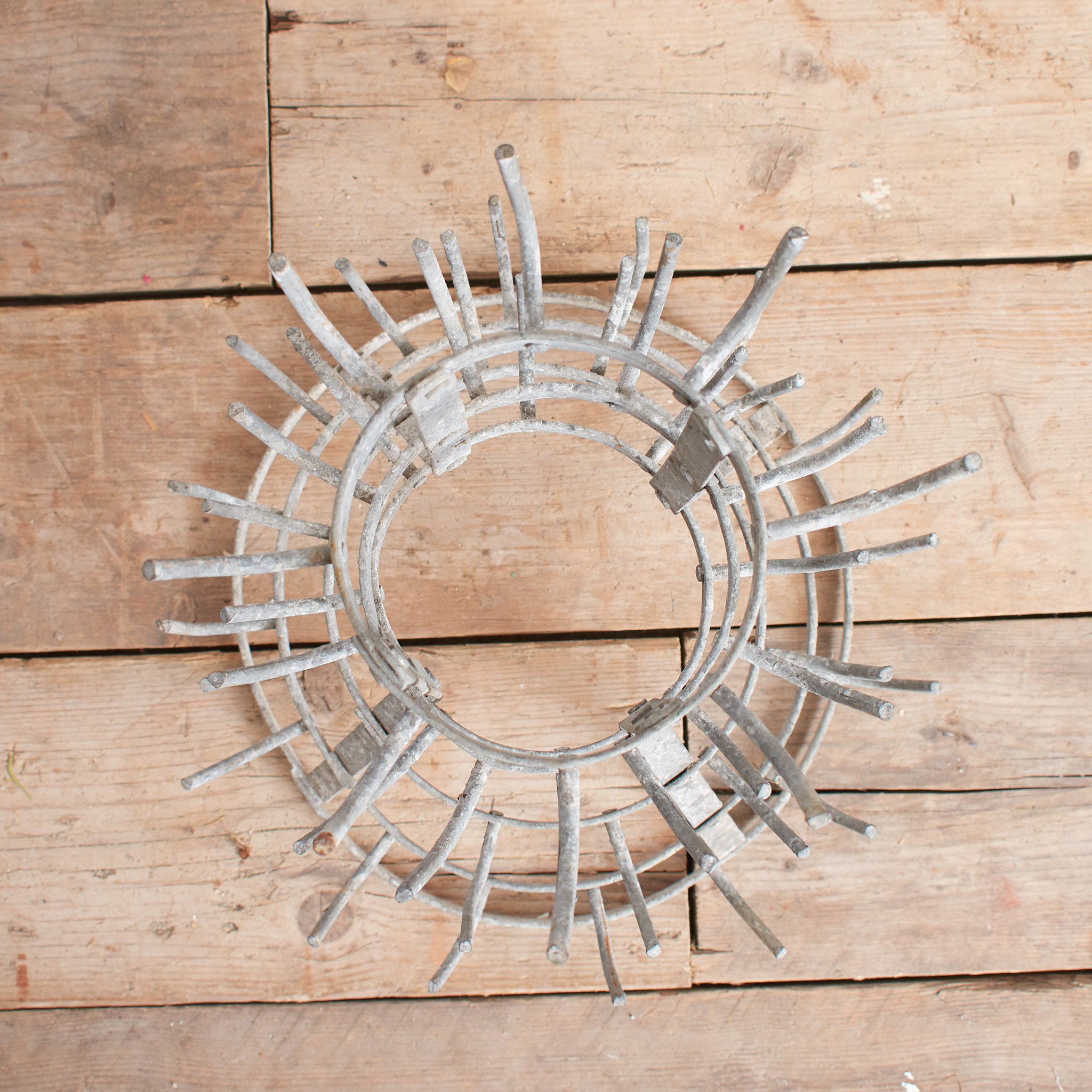 Vintage French Bottle Drying Rack- D